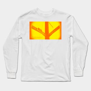 Martin Luther King Way &amp; Rainier Avenue, Seattle, Washington by Mistah Wilson Long Sleeve T-Shirt